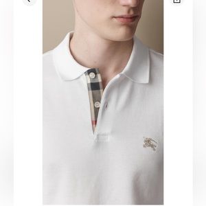 Burberry Short Sleeve Polo Shirt